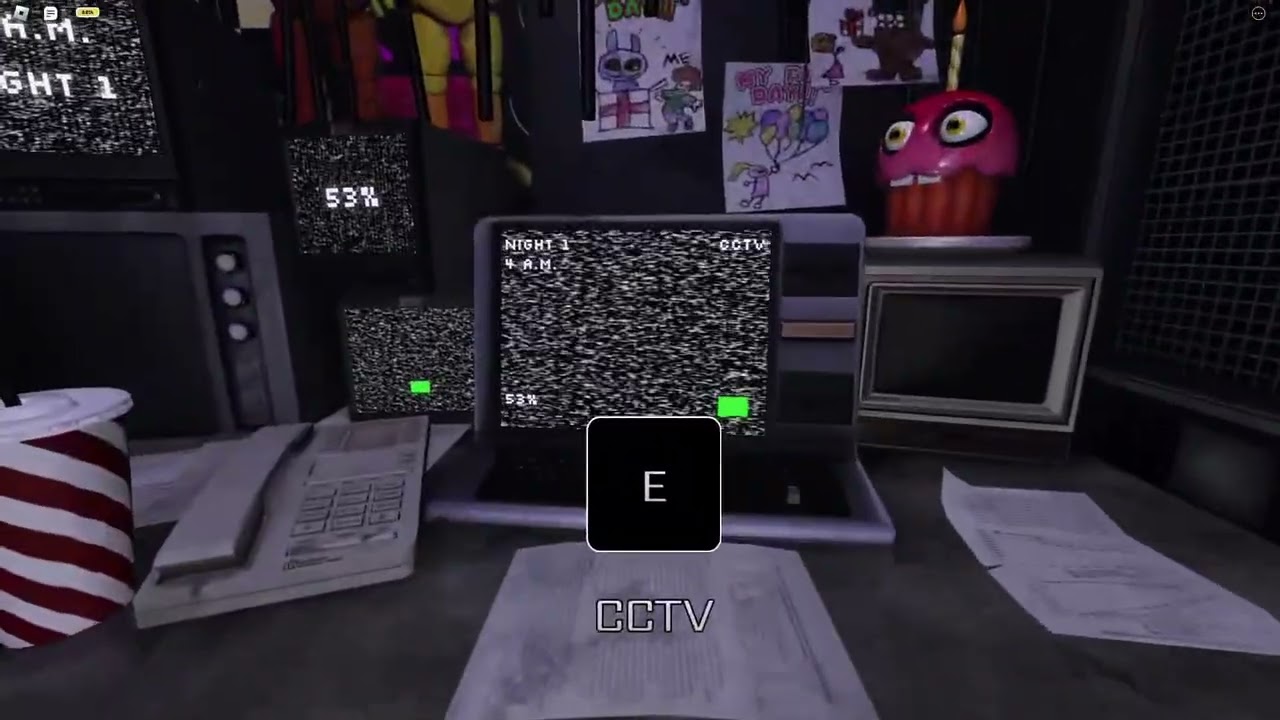 ROBLOX | FNAF : COOP | Animatronics in FNAF 1 [ German | English ]
