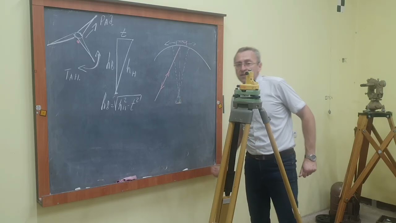 Центрування геодезичних приладів на пунктах закріплених в ґрунті 