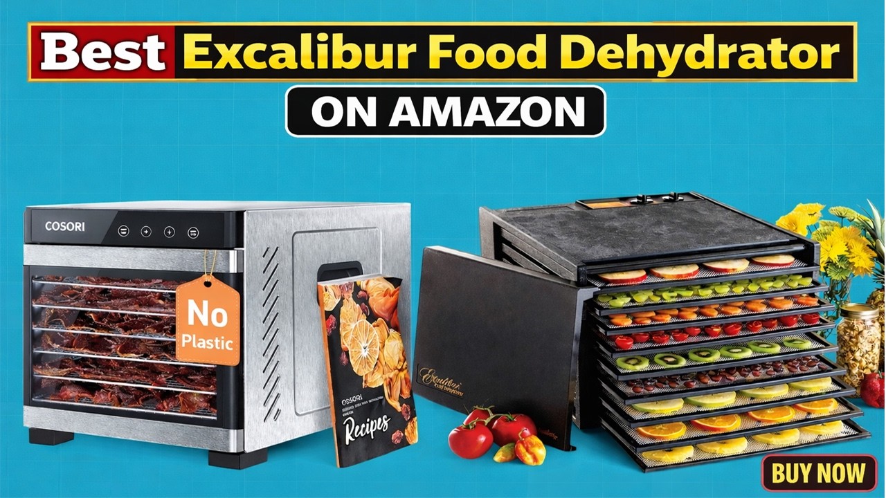 THE Best Excalibur Food Dehydrators ON Amazon You Can Buy Right Now