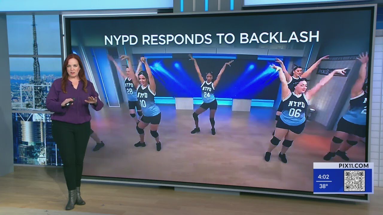 NYPD reacts to criticism over dance team