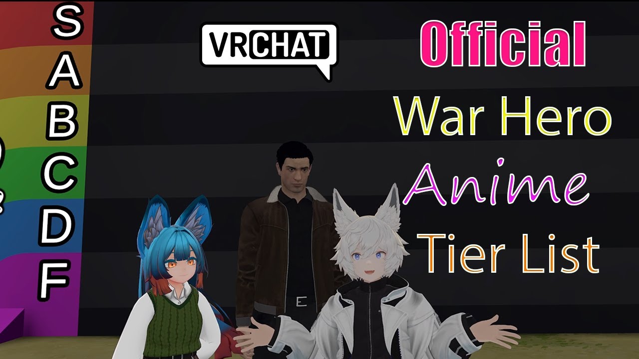 Official War Hero Anime Tier List