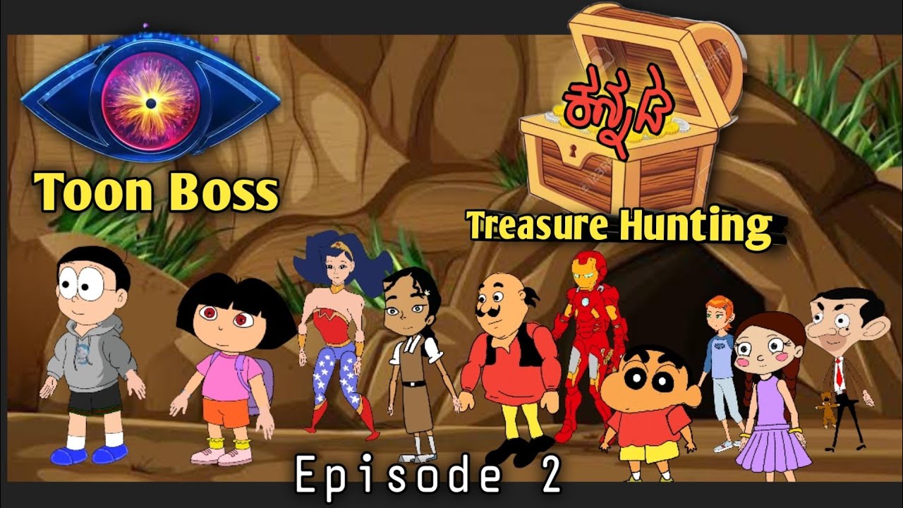 Toon Boss | kannada comedy show | shinchan, Nobita, motupatlu, Ironman