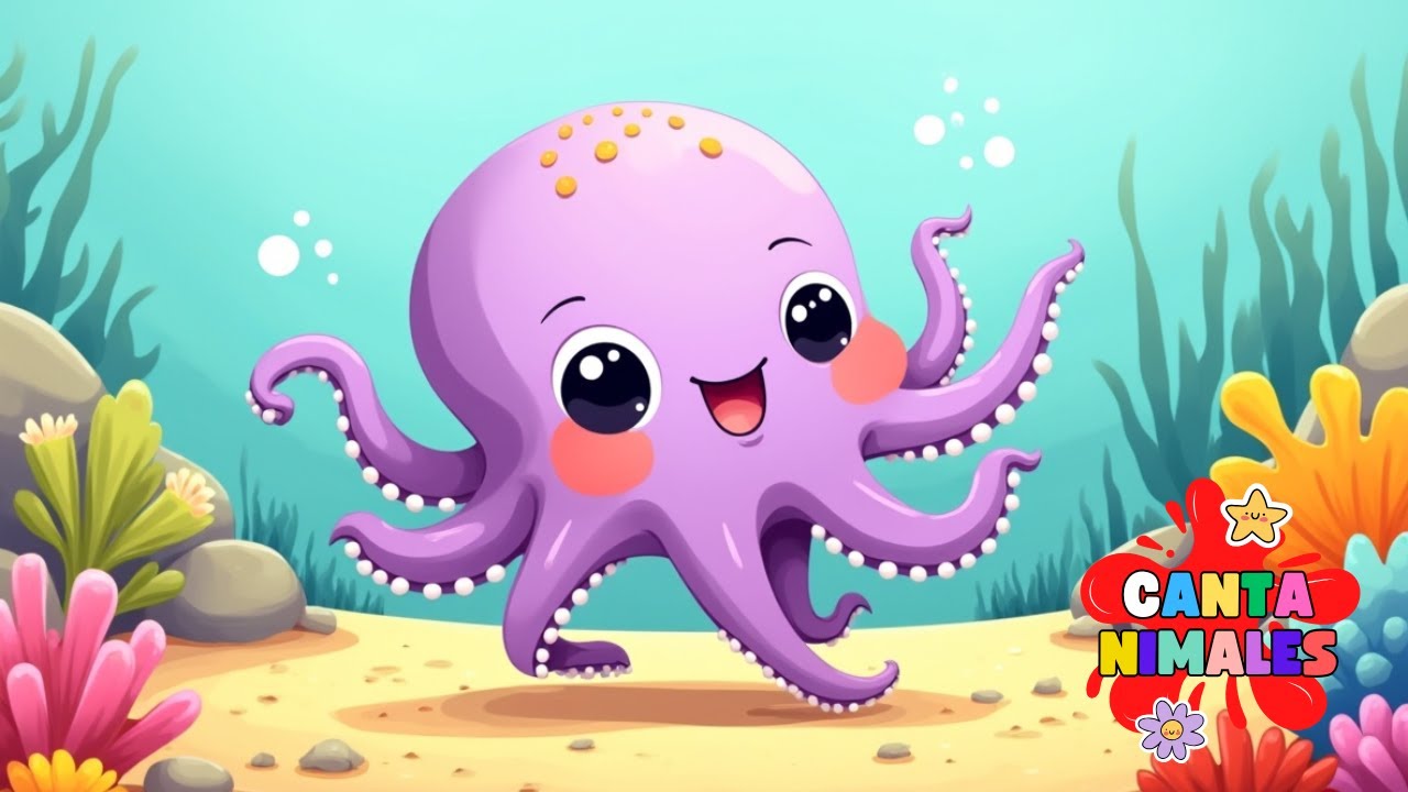 🎵 Sonidos del mar – Canción infantil con animales para aprender