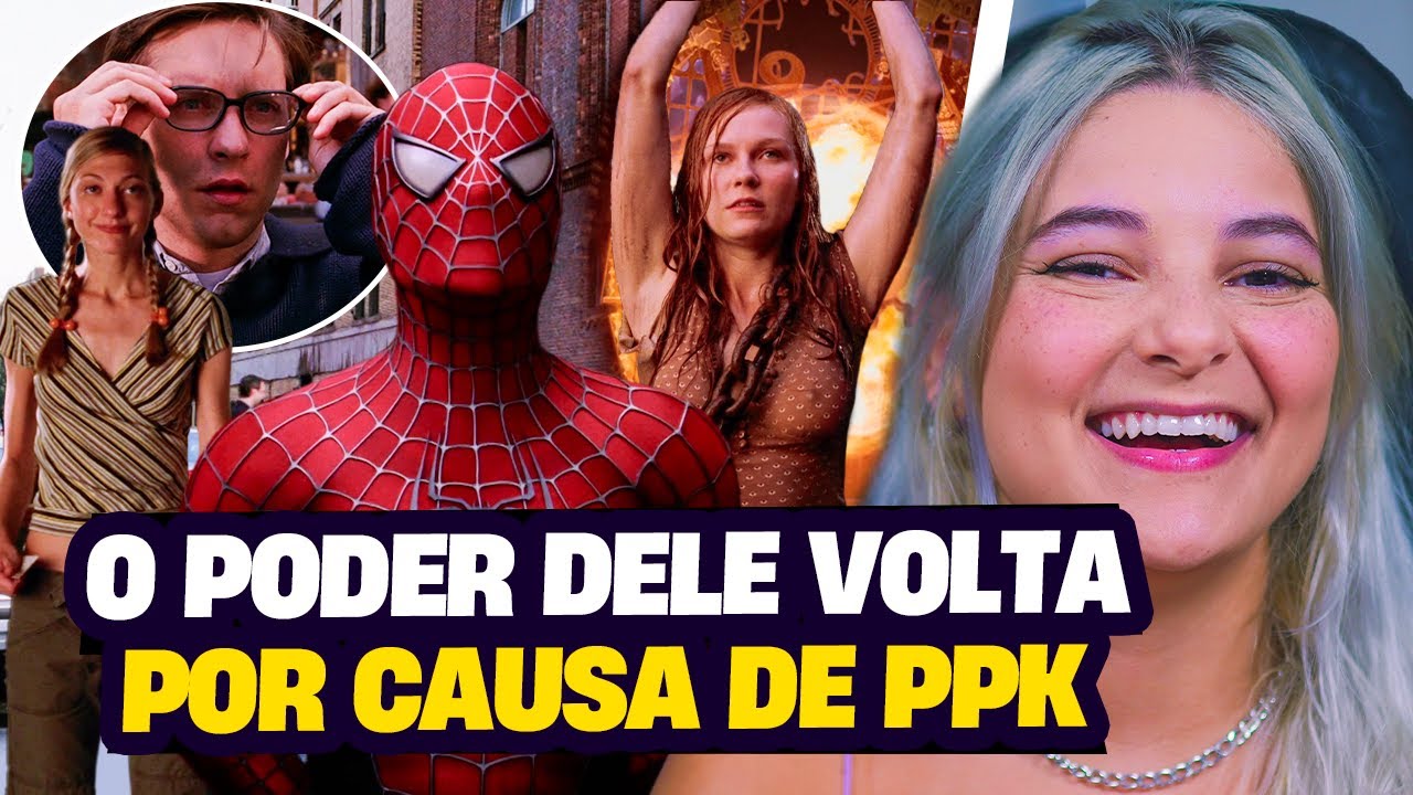 O PETER voltou a ser homi aranha só pra agradar mulher??