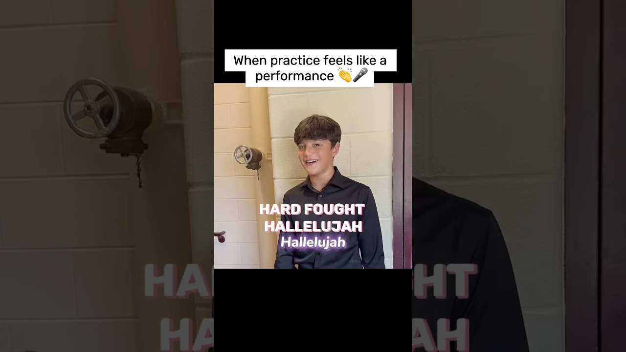 Hard Fought Hallelujah - Brandon Lake (Tate butts cover) #shorts #hardfoughthallelujah #music #cover