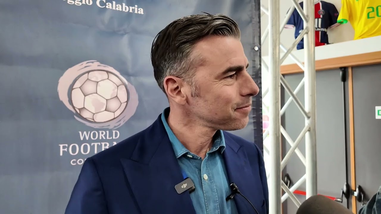 L'ex calciatore Andrea Barzagli a Reggio Calabria parla di Reggina e non solo