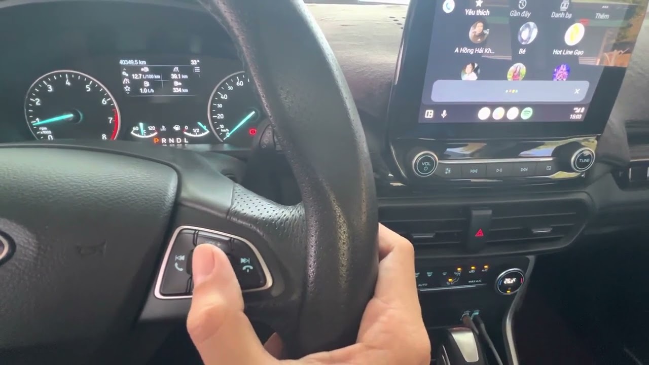 Sử dụng Android Auto trên xe Ford Ecosport 2018 dùng Sync 3