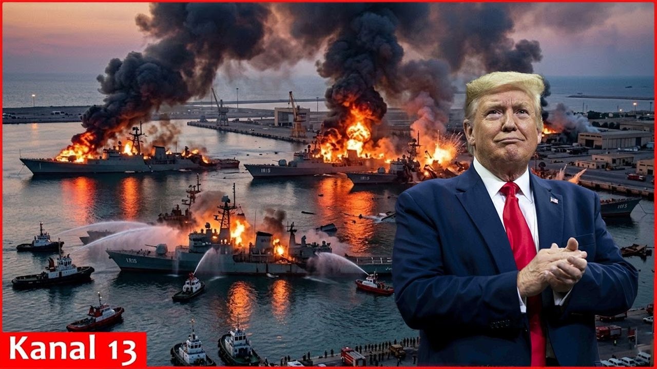 США потопили девять иранских военных кораблей – Трамп