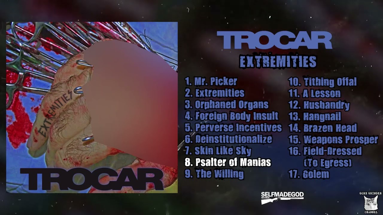 Trocar - Extremities FULL ALBUM (2024 - Goregrind / Cybergrind)