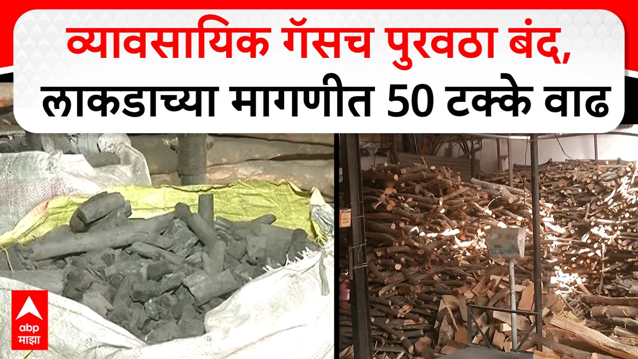 Nagpur LPG : व्यावसायिक गॅसच पुरवठा बंद, लाकडाच्या मागणीत 50 टक्के वाढ