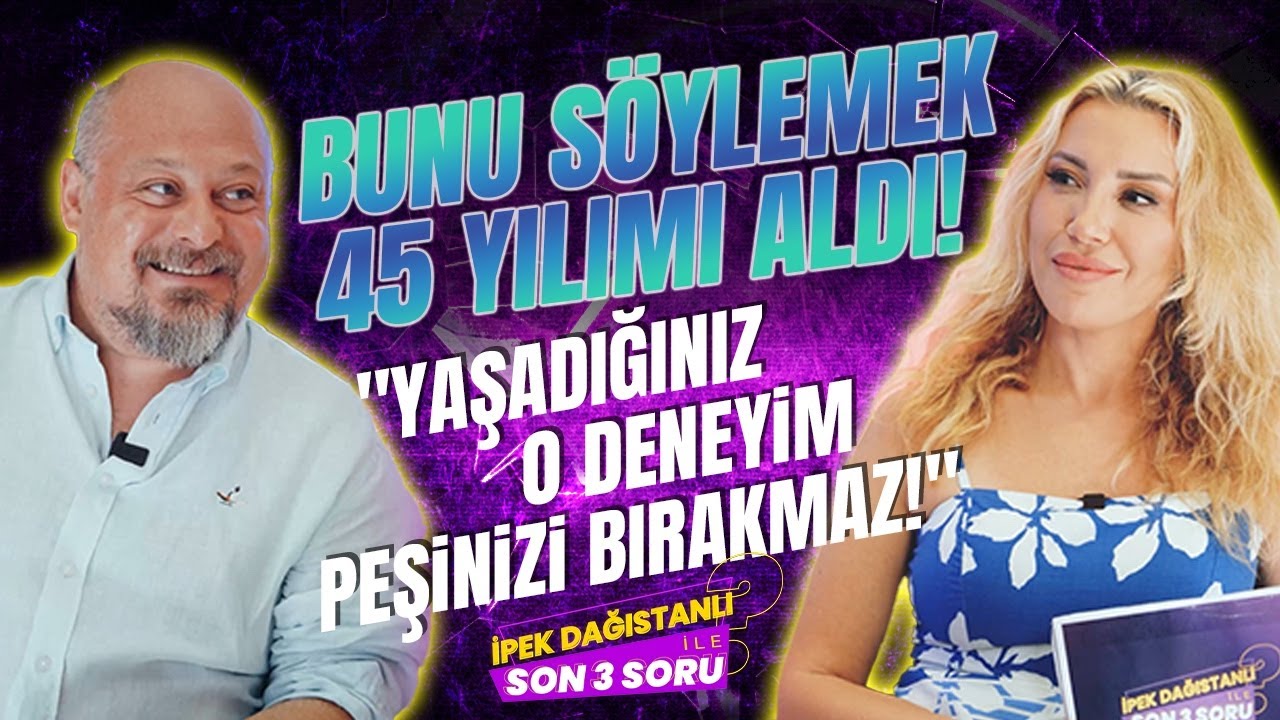 BUNU SÖYLEMEK 45 YILIMI ALDI Yaşadığımız İlk Deneyim Peşimizi Bırakmaz Önümüzdeki Sene Çok Sıkıntılı