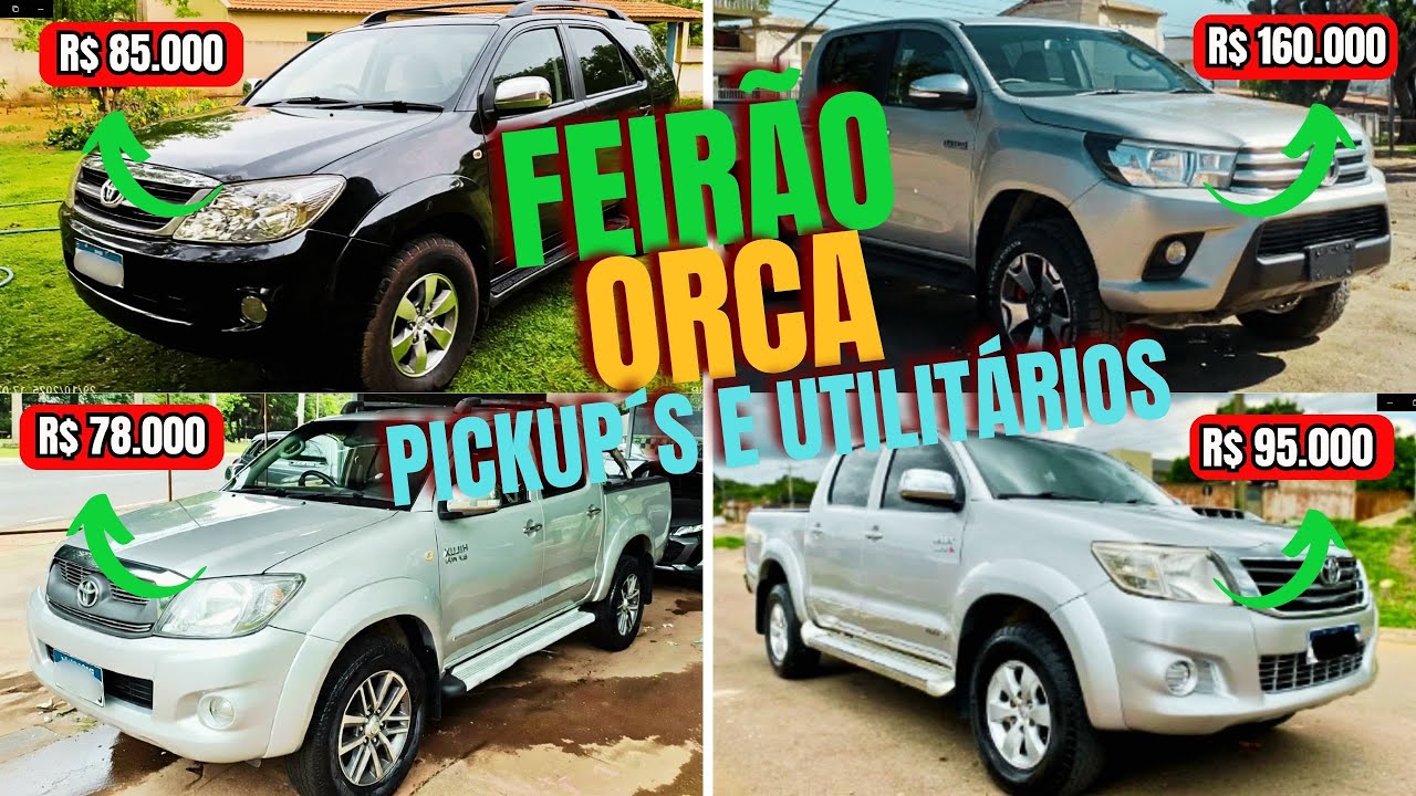 Top 7 Caminhonetes Usadas na OLX 🔥 Preços Abaixo da Média Que Chamam Atenção