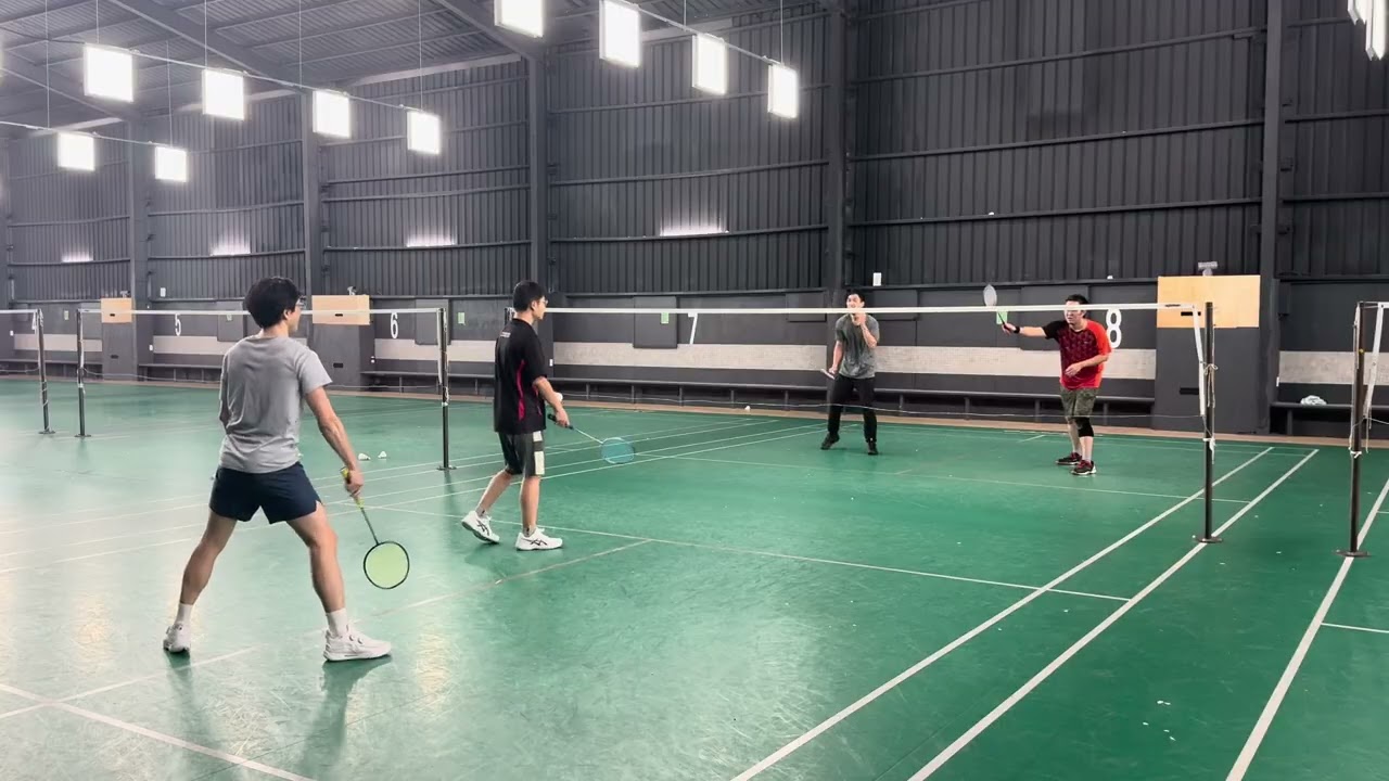 26-01/12(三）「板橋羽球館」Eric+球友🆚破口+溫泉