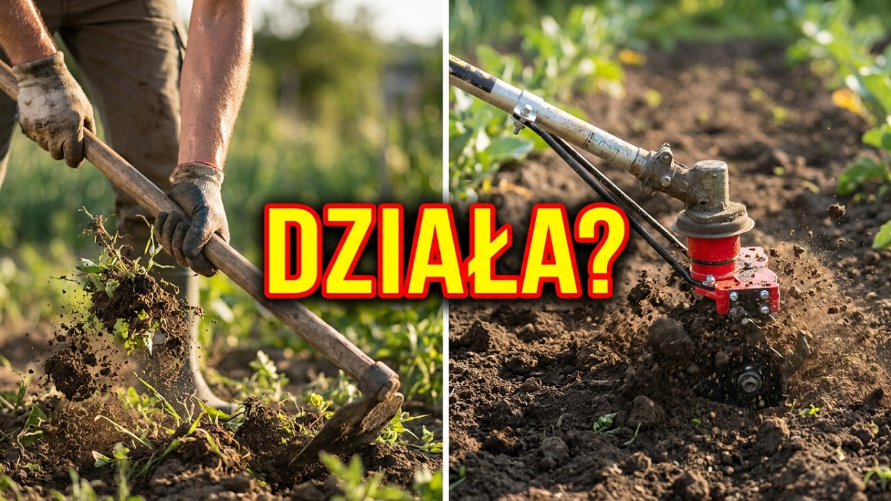 Głowica WIRNIKOWA BRONA, do spulchniania i odchwaszczania, do kosy spalinowej -TEST