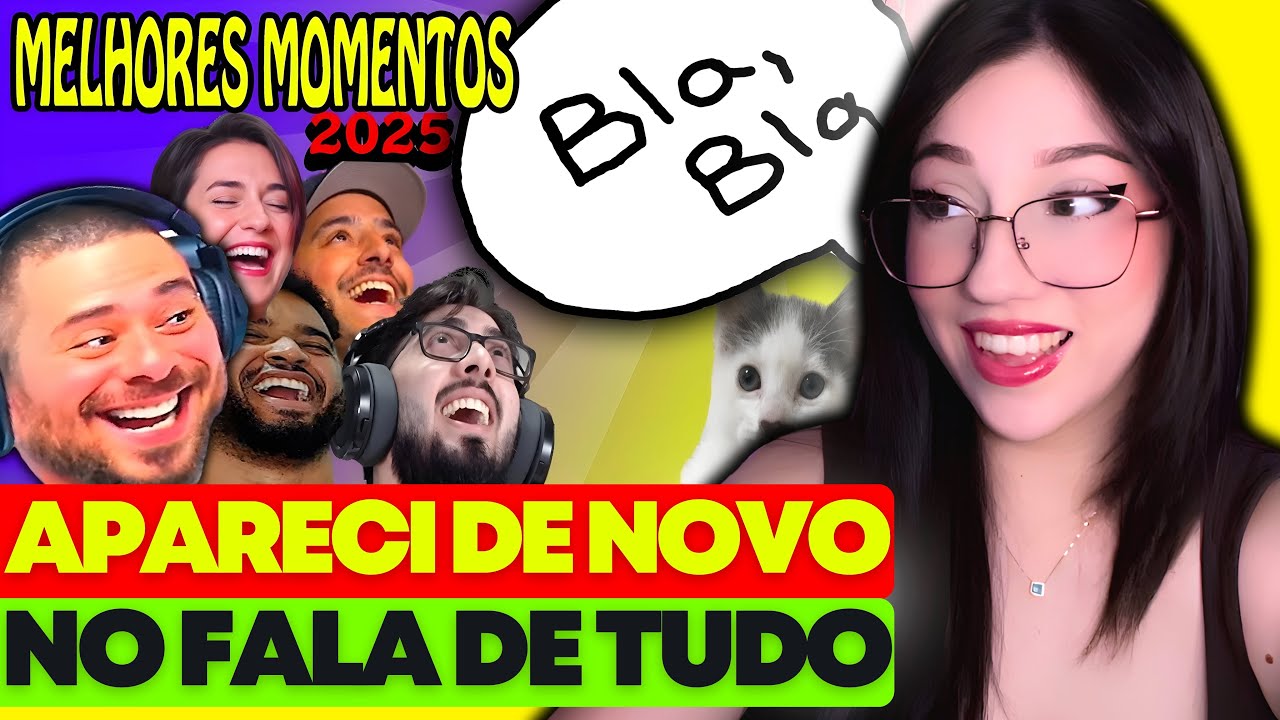 REACT | RETROSPECTIVA OS MELHORES MOMENTOS DE 2025: ANO DO CANCELAMENTO 😂 - FALA DE TUDO