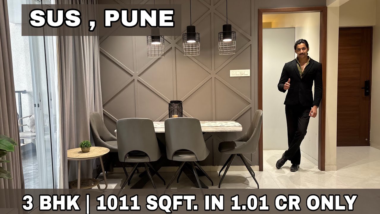3 BHK | 1011 SQFT. | SUS PUNE | 📞 8446419369 / 8329281822 | #pune #3bhk #bitwise #home 