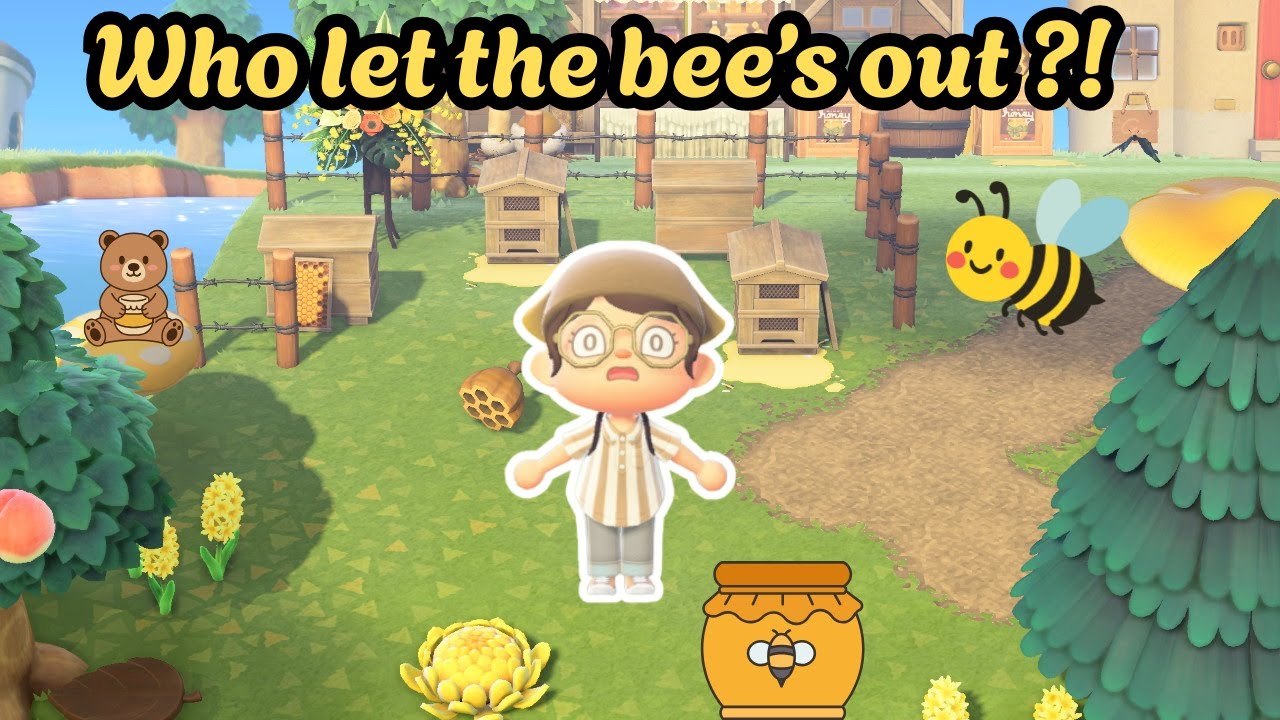 Sweet Honey Area for our Sweet Maple 🍯 | ACNH Speed Build