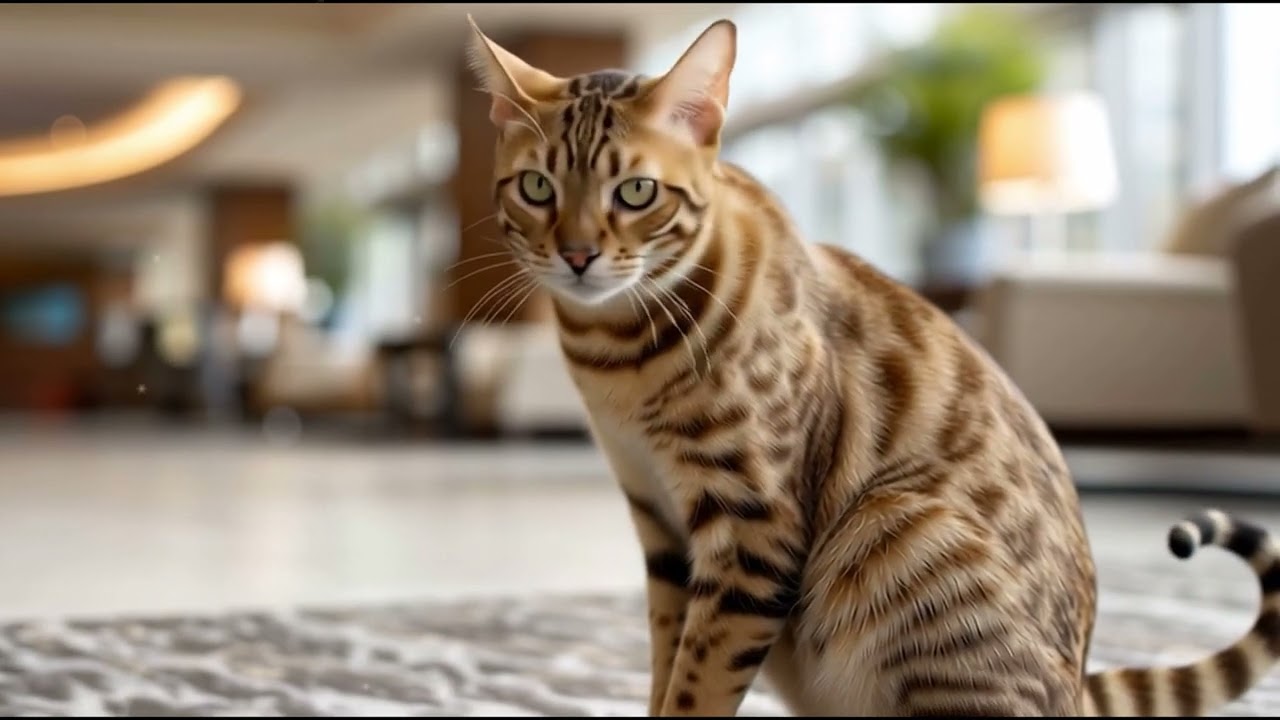 Bengal Cat｜Track 08 – Elegance Without Motion 🐆🌙🔔❤️🎵