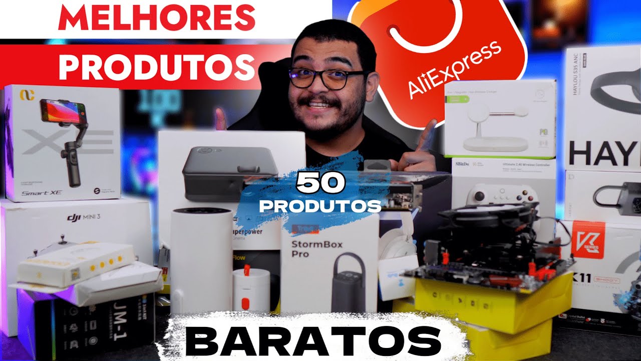 MELHORES produtos do ALIEXPRESS pra você COMPRAR em 2024 - Os mais barato!