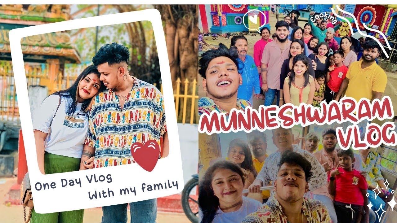 Family එකත් එක්ක ගත්ත Fun එක |Munneshwaram Vlog|Sinhala Vlog|#PraveenandNazra