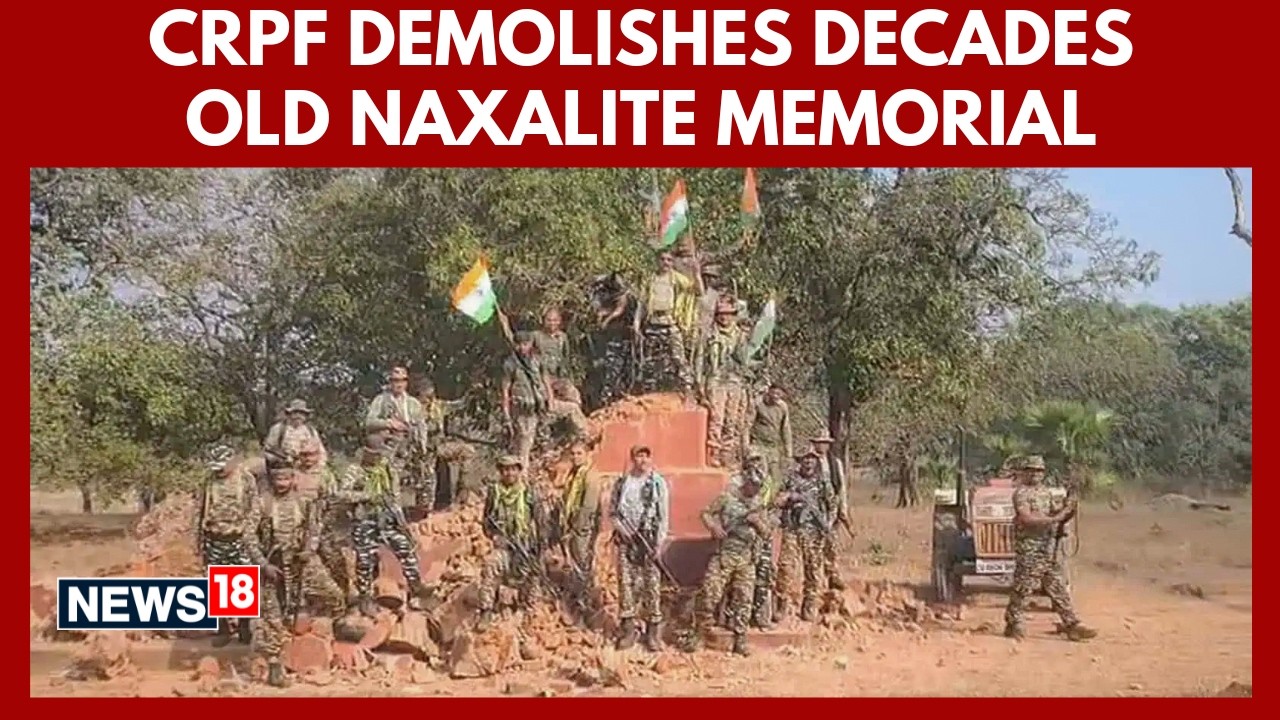 Anti-Naxal Push | CRPF Destroys 40 Years Maoist Structure in Ogunda | N18V