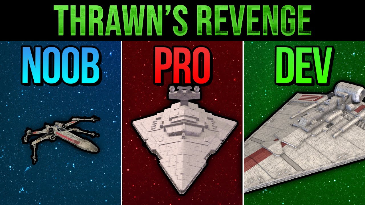 NOOB vs PRO vs DEVELOPER in Empire of War: Thrawn's Revenge!