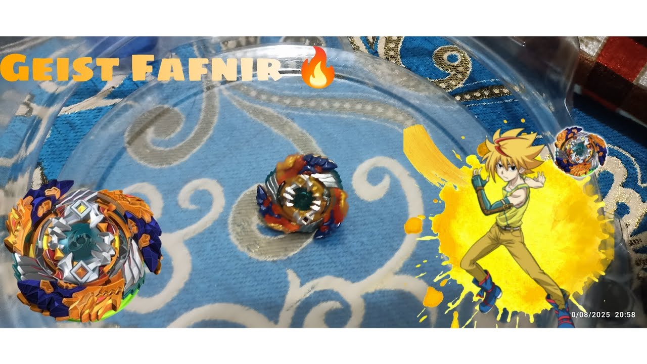 Geist Fafnir from Bladeking Beys | Review |. #beybladeburst 