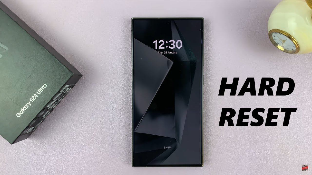 How To Hard Reset Samsung Galaxy S24 / S24+ / S24 Ultra