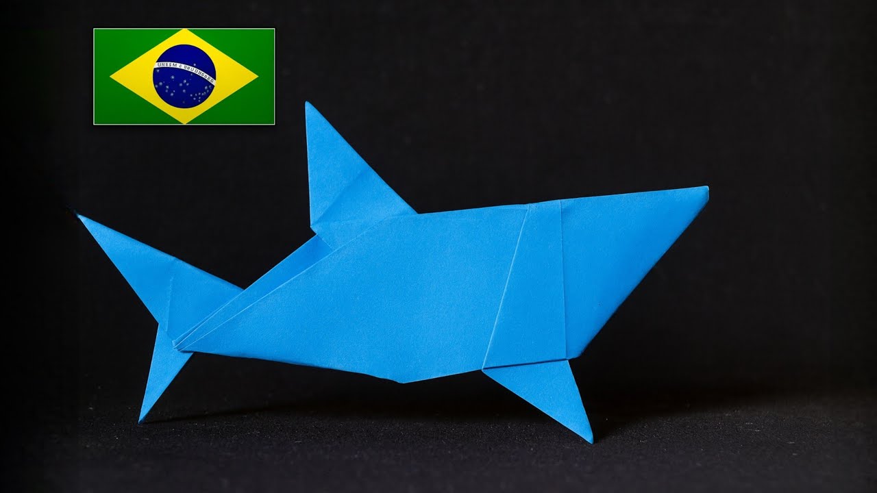 Origami: Tubarão Simples  (  Mr. Yukihiko Matsuno  )