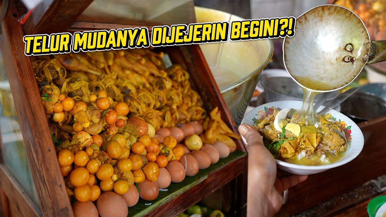 WARUNG PENUH TELOR INI BIKIN ORANG ANTRI DEPAN GEDUNG TERTINGGI DI SURABAYA!