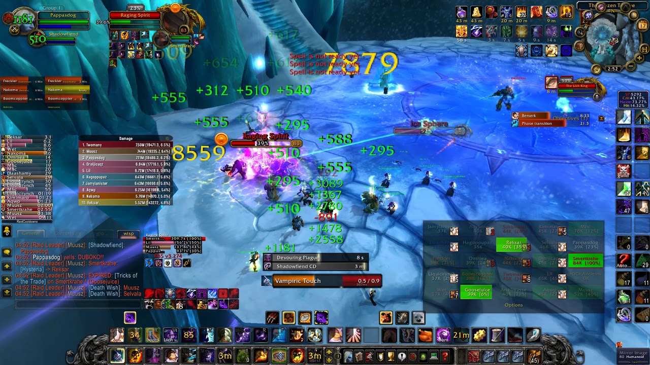 Fade LOD Shadow Priest POV