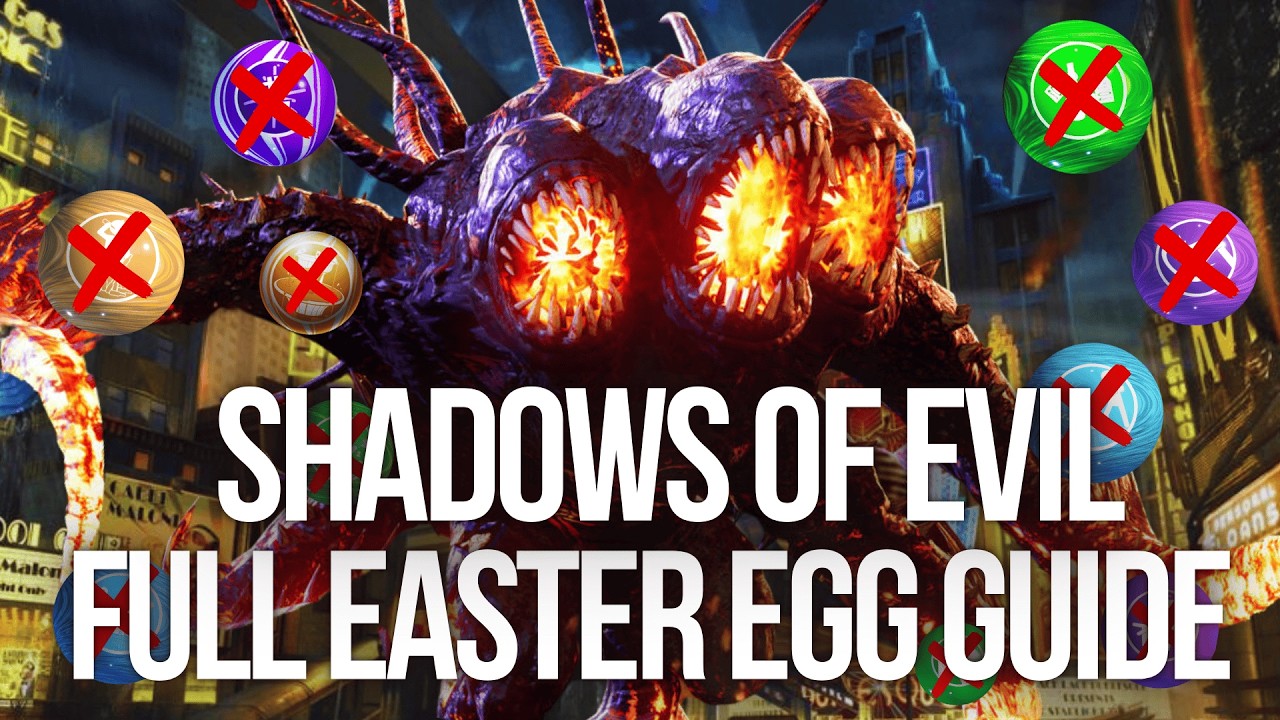 How to Beat the Shadows of Evil Easter Egg (No GobbleGums)