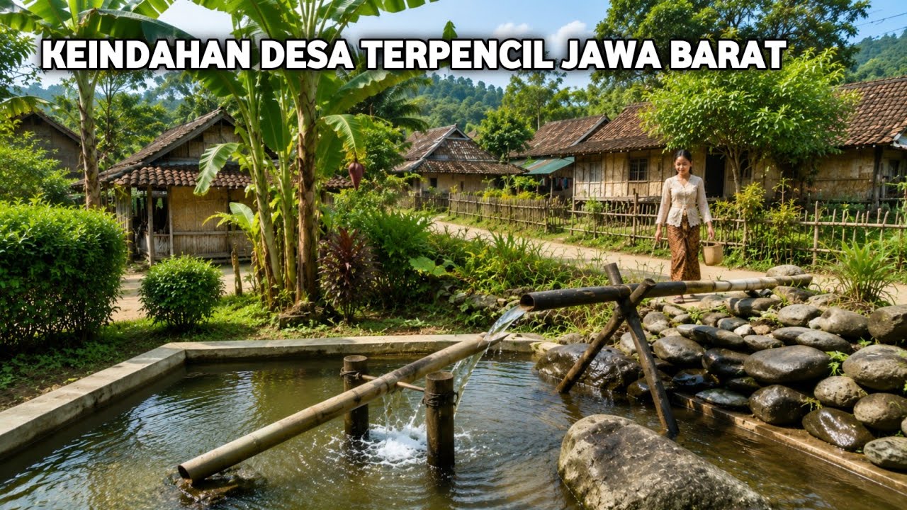 CEPAT TONTON SEBELUM DI HAPUS... Suasana Desa Asri Kampung Cibatu Garut Jawa Barat