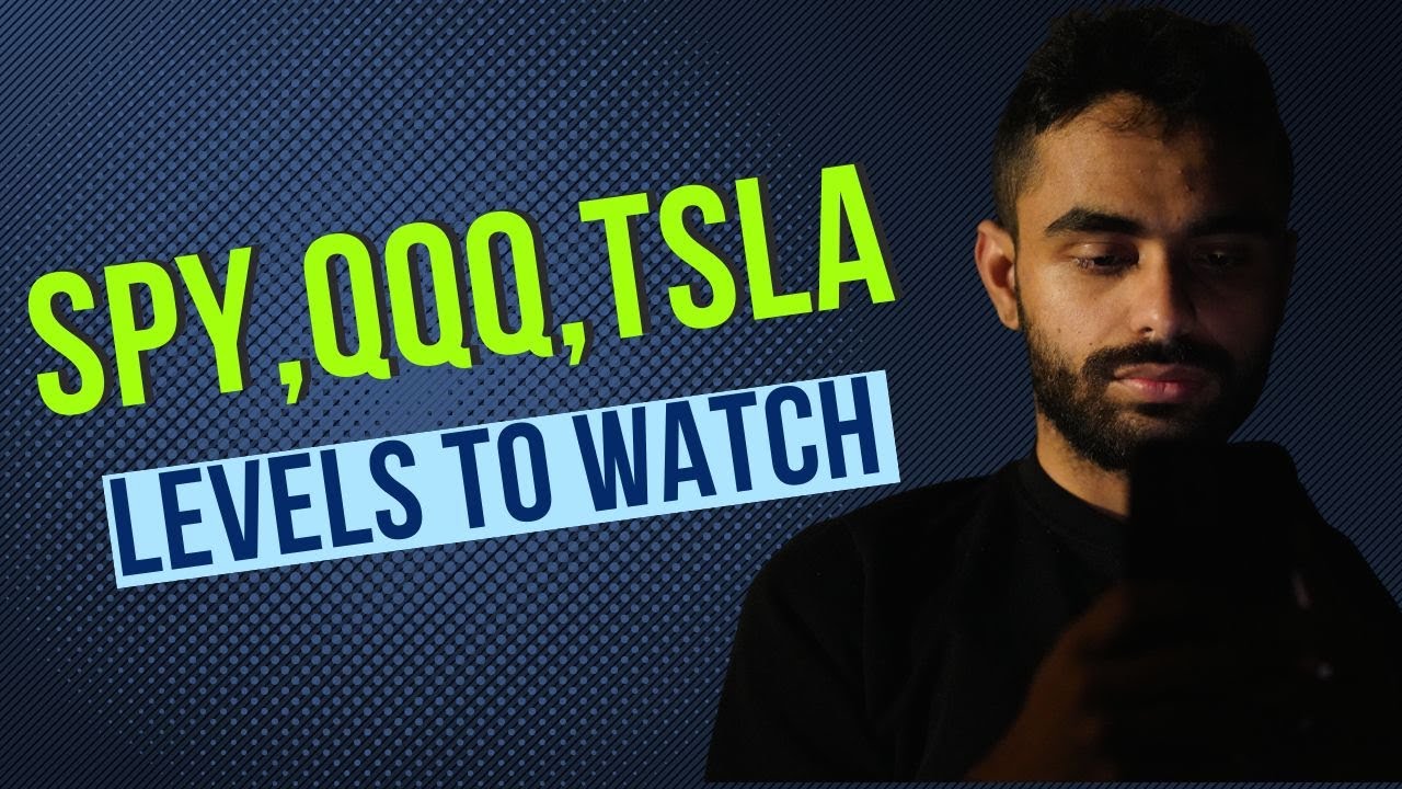 MAJOR LEVELS TO WATCH IN SPY, TSLA AND QQQ !!!! DESI BULLS