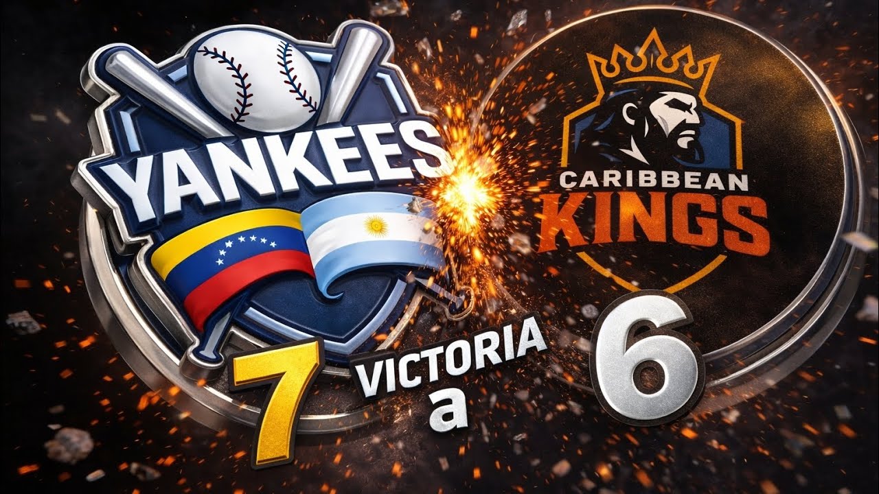 2do juegos / victoria de yankees 7 a 6 contra caribbean king 