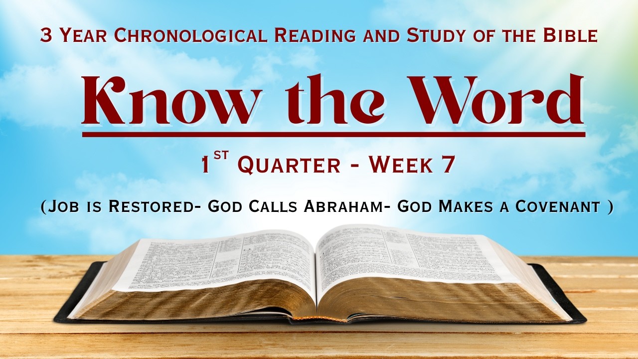 Know the Word (Week 7) (February 18, 2026)
