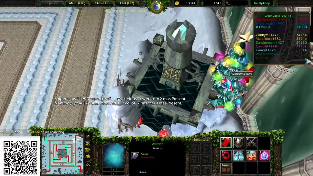 Green circle TD Xmas EP 15 - bọn này phản ứng chậm quá