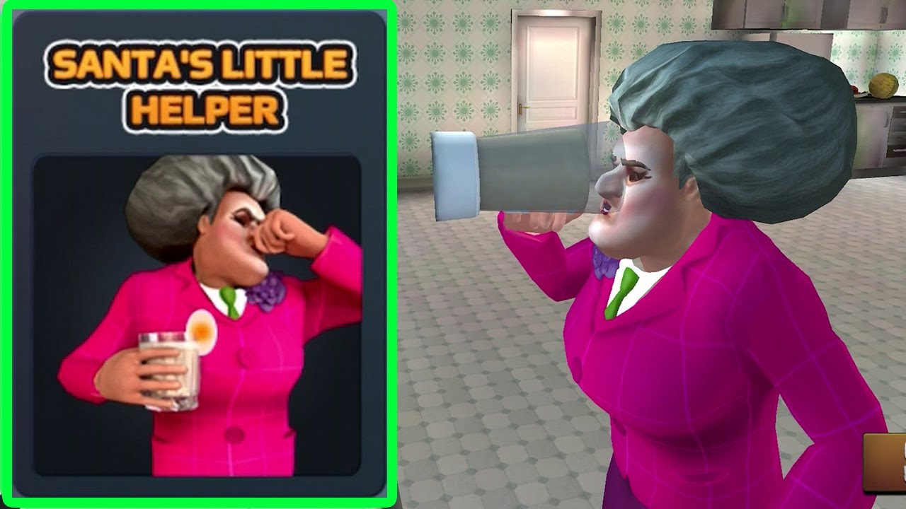 Scary Teacher 3D | Spoiled eggnog Prank | Gameplay Video (iOS Android)