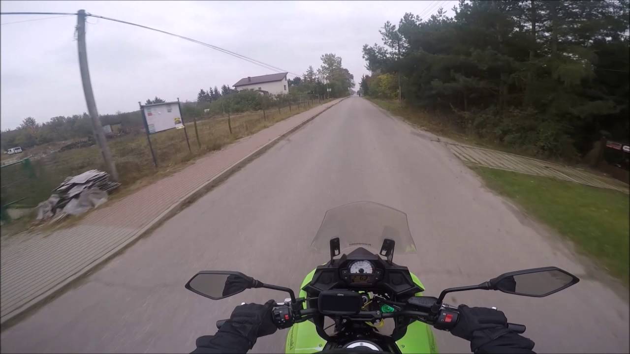 MOTOVLOG VERSYS 650 # 6 : KAWASAKI VERSYS 650 PIERWSZA JAZDA