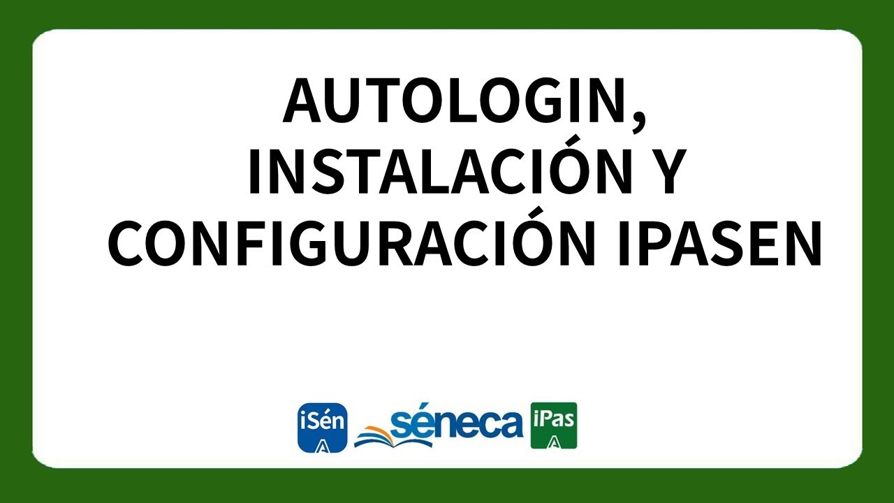 Autologin, instalación y configuración ipasen
