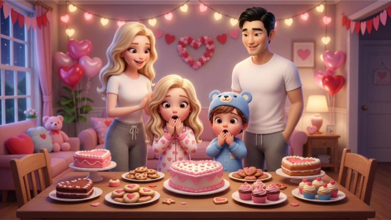 A Valentine Surprise 💖 | Decorating & Baking Together