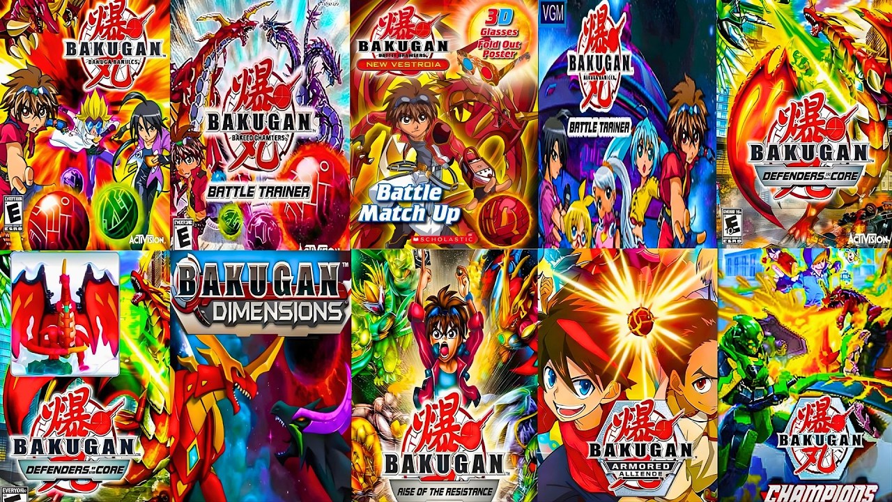The Evolution of BAKUGAN Games (2009-2020)