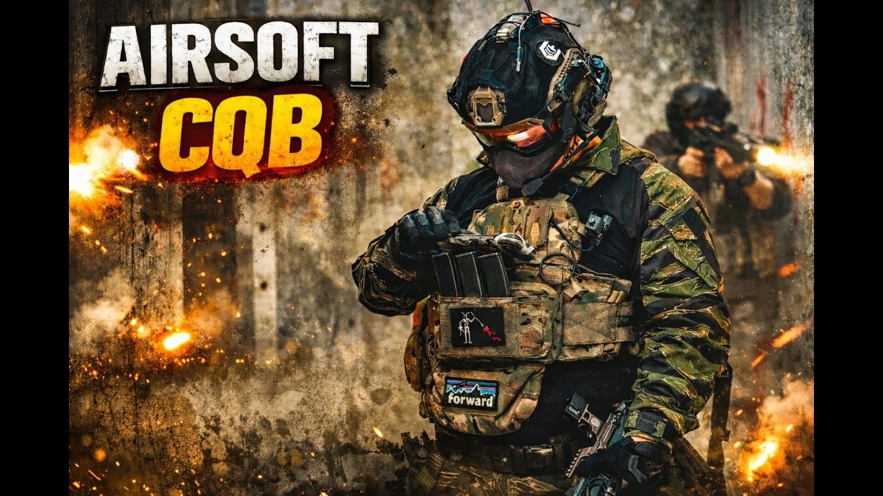 DE GLOCK NO CQB - GBB & GBBR GAME - STUNHOUSE CQB