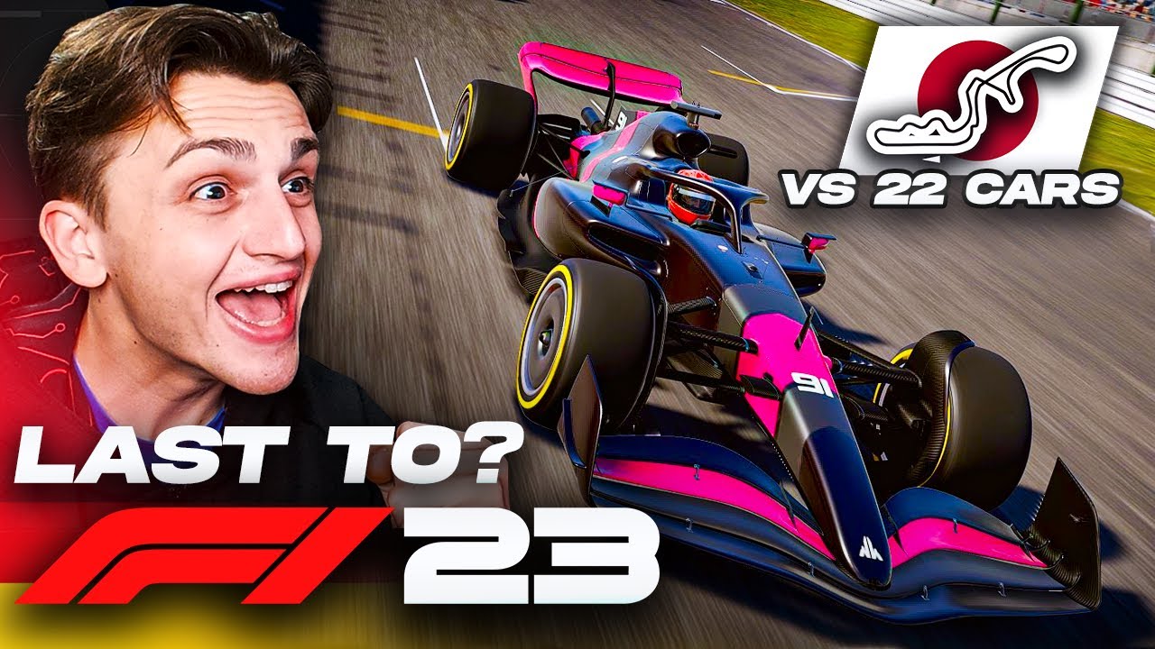 LAST TO FIRST AGAINST 22 F1 CARS?! 🤓 - F1 23 Suzuka Gameplay