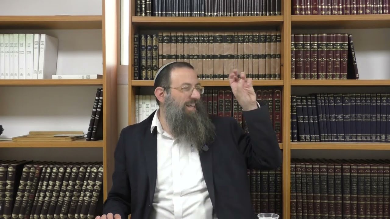 33. הלכות חגים | ד' מינים | סימן תרמה א-ד. הרב אריאל אלקובי שליט''א