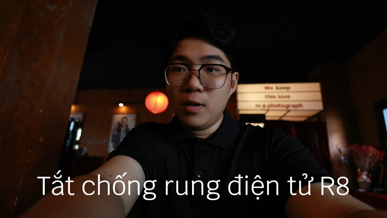 Trải nghiệm chống rung điện tử Canon R8 | Digital IS có đáng dùng không?