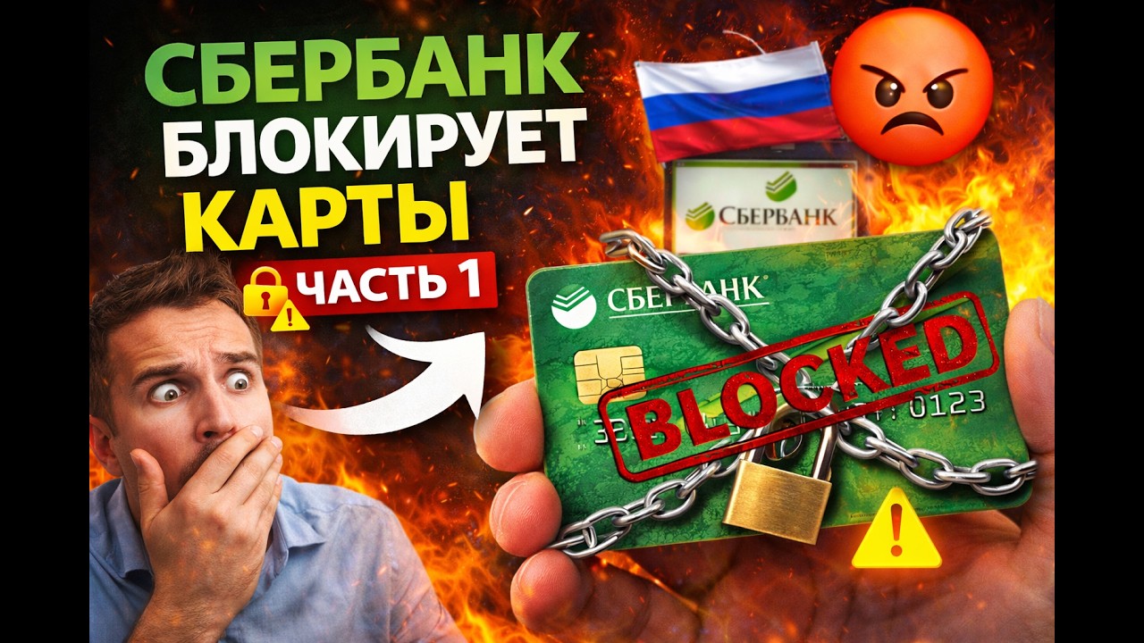 Как Сбербанк блокирует счета клиентов по 161-ФЗ @ImranExpert1 