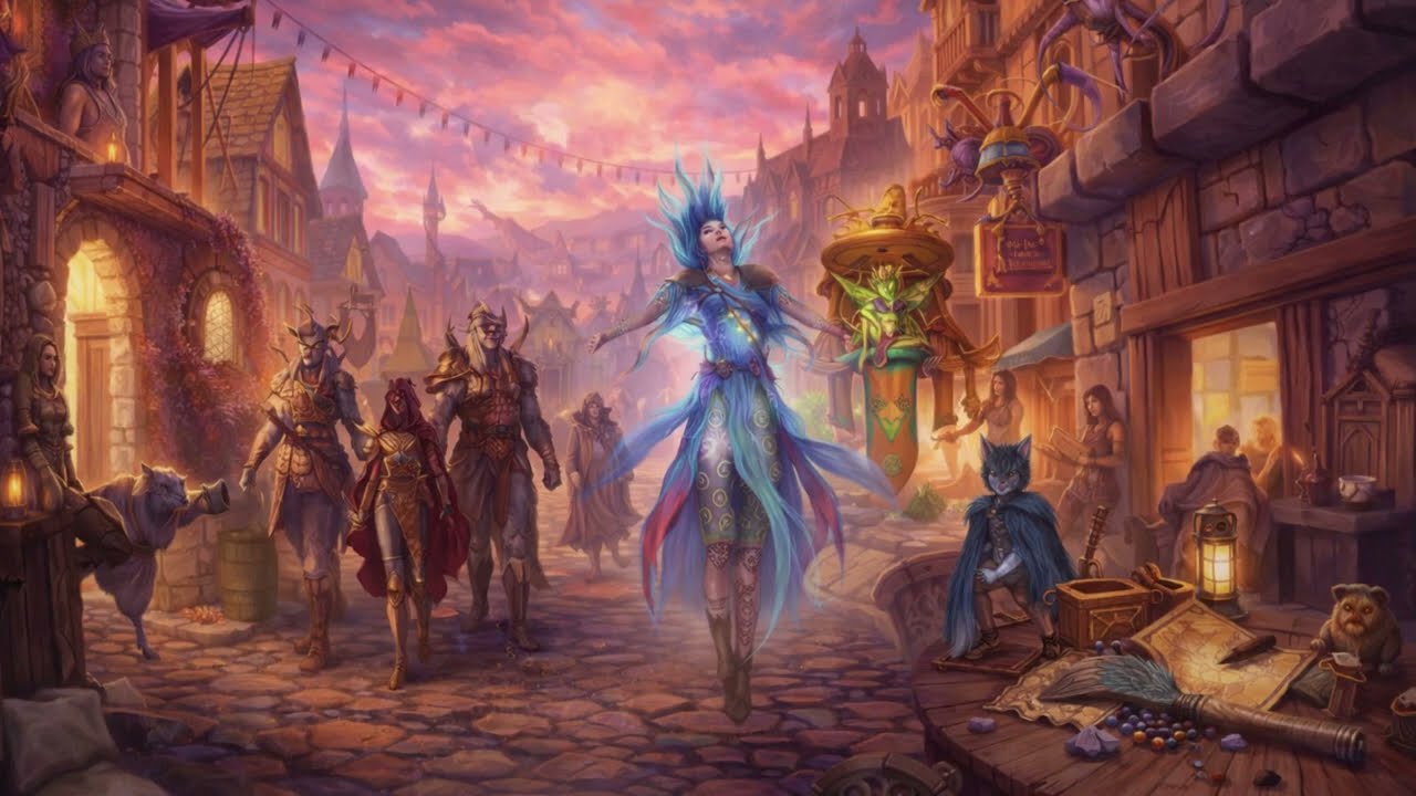 Gloomhaven Ambient Music & Atmosphere | Relaxing Background for Board Game Play