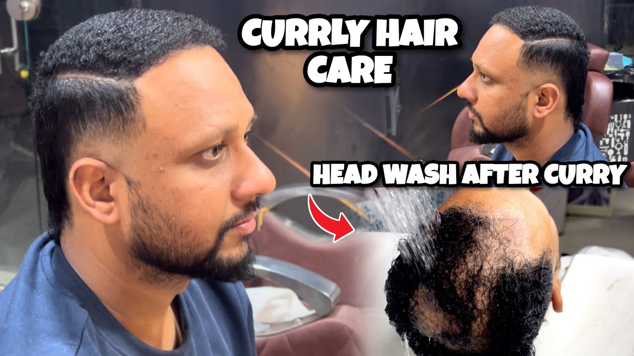 How to head wash after Curly treatment😍 |￼Currly Hair Treatment Permanent | Hair Expert Sahil