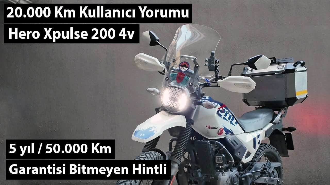 Hero Xpulse 200 4V İnceleme ve Kullanıcı Yorumu | Garantinin Bitmesine 30.000Km Kalan Hintli!